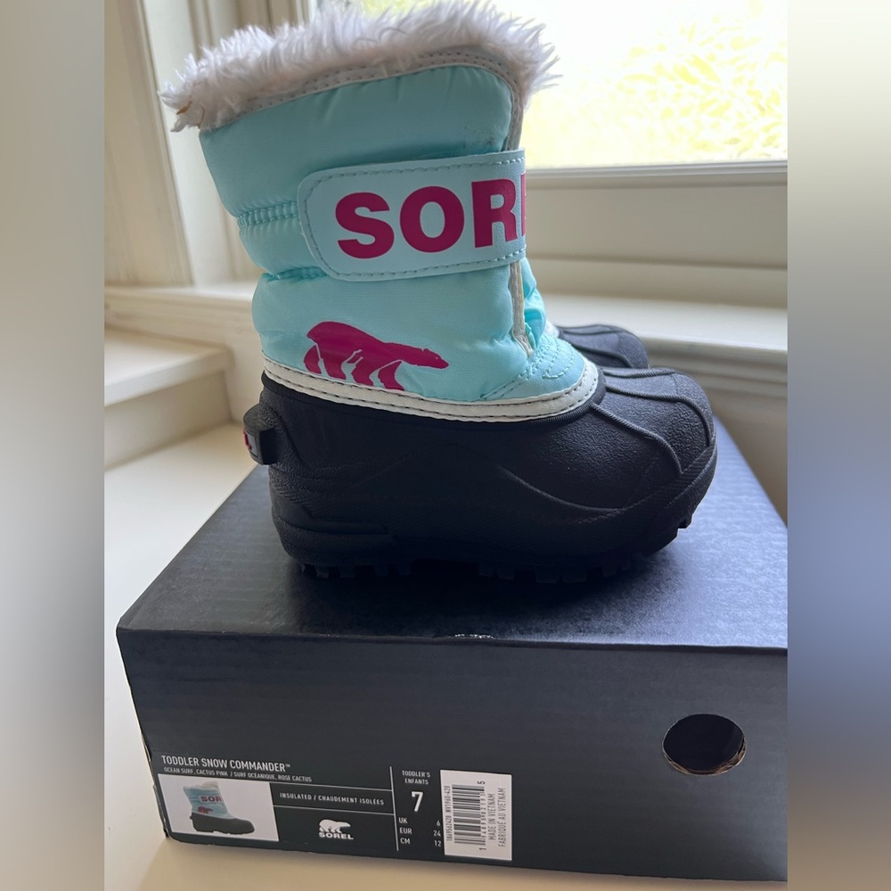 Sorel Toddler Snow Commander Boots - Size 7